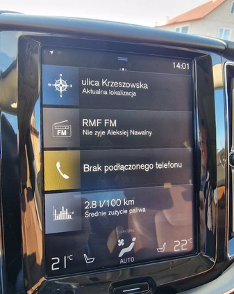 Volvo XC 60 cena 138900 przebieg: 125712, rok produkcji 2018 z Pionki małe 436